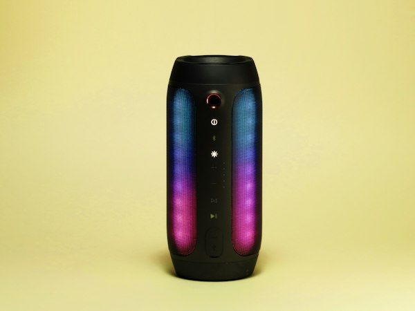 A portable Bluetooth speaker
