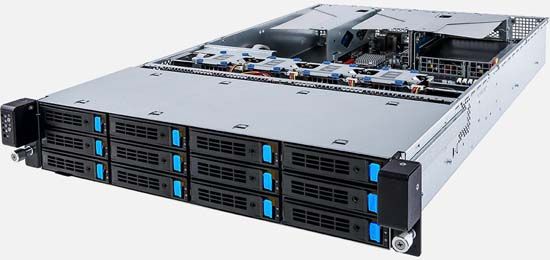 A rackmount server